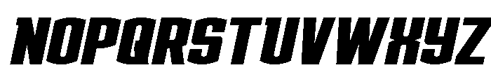 Gold Ingots Expanded Italic Font LOWERCASE