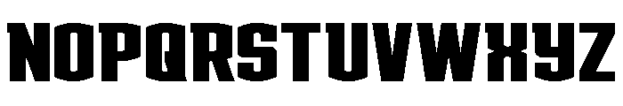 Gold Ingots Expanded Font UPPERCASE
