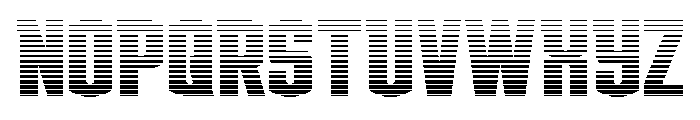 Gold Ingots Gradient Font UPPERCASE