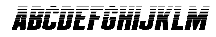 Gold Ingots Halftone Italic FONT