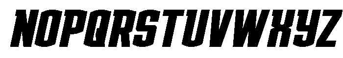Gold Ingots Italic Font UPPERCASE