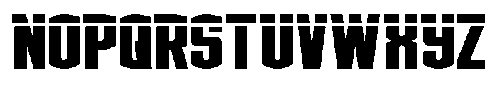 Gold Ingots Laser Font UPPERCASE