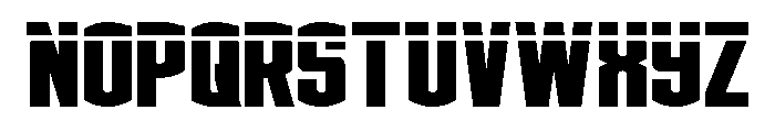 Gold Ingots Laser Font LOWERCASE