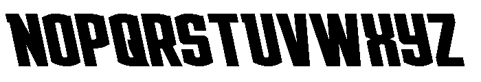 Gold Ingots Leftalic Font LOWERCASE