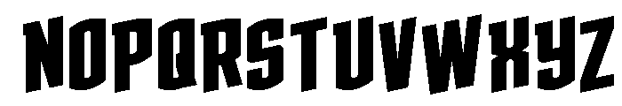 Gold Ingots Rotalic Font UPPERCASE
