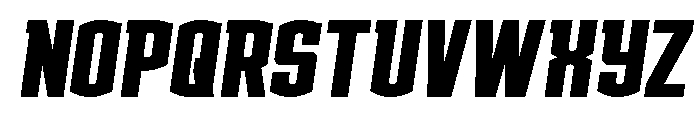 Gold Ingots Semi-Italic Font UPPERCASE
