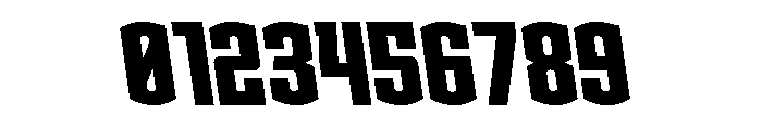 Gold Ingots Semi-Leftalic Font OTHER CHARS