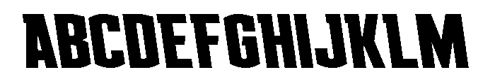 Gold Ingots Semi-Leftalic FONT