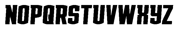 Gold Ingots Slight-Italic Font UPPERCASE