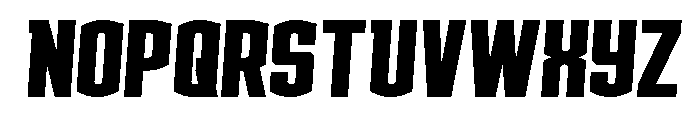 Gold Ingots Slight-Italic Font LOWERCASE