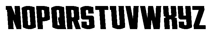 Gold Ingots Slight-Leftalic Font LOWERCASE
