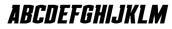 Gold Ingots Spaced Italic FONT