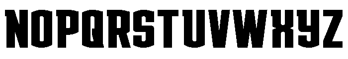Gold Ingots Spaced Font UPPERCASE