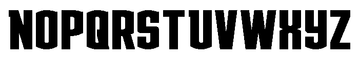 Gold Ingots Spaced Font LOWERCASE