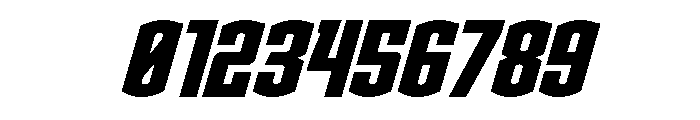 Gold Ingots Super-Italic Font OTHER CHARS