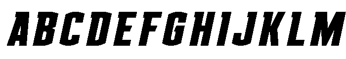 Gold Ingots Title Italic Font UPPERCASE