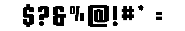 Gold Ingots Title Font OTHER CHARS