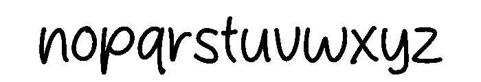 Gold Notes Font LOWERCASE