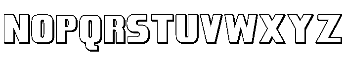 Golden Dragon Shadow Font UPPERCASE