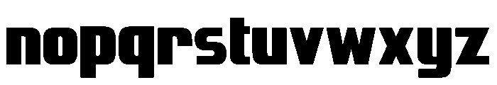 Golden Dragon Solid Font LOWERCASE