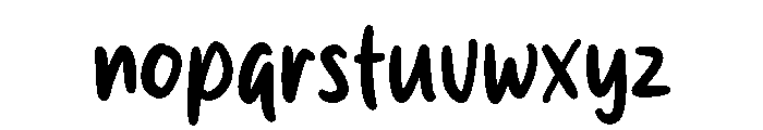 Golden Kristo Font LOWERCASE