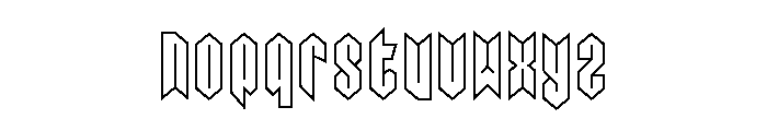 Golden S Regular Font LOWERCASE