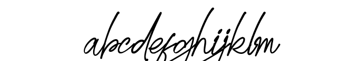 Golden Stanbury Signature Font LOWERCASE