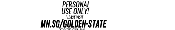 Golden State Serif PERSONAL Italic Font OTHER CHARS