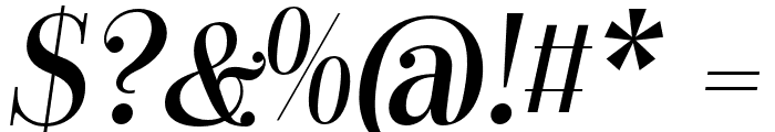 Golden State Serif PERSONAL Italic Font OTHER CHARS