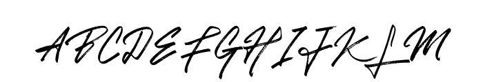 GoldenSignature Font UPPERCASE