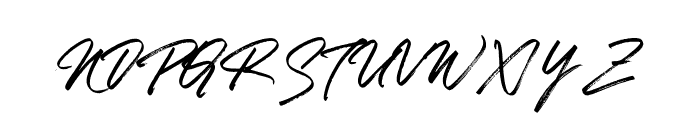 GoldenSignature Font UPPERCASE