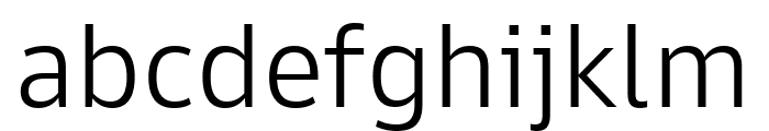 Goldman Sans App Light Font LOWERCASE