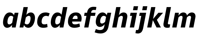 Goldman Sans Bold Italic Font LOWERCASE