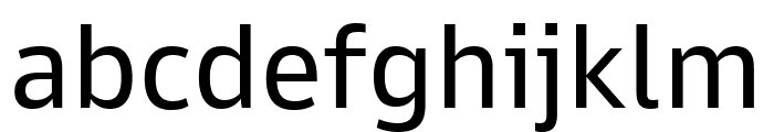 Goldman Sans Regular Font LOWERCASE