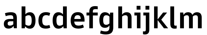 Goldman Sans VF App Medium Font LOWERCASE