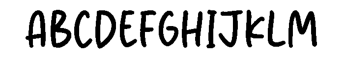 Goldy Coffee Font UPPERCASE
