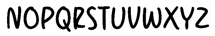 Goldy Coffee Font UPPERCASE