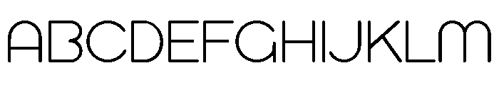 Goldy Free Regular Font UPPERCASE