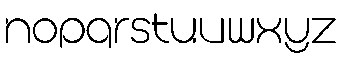 Goldy Free Regular Font LOWERCASE
