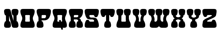 Goma Western 2 Font LOWERCASE