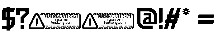 Gong Xi Fa Cai PERSONAL USE ONL Font OTHER CHARS