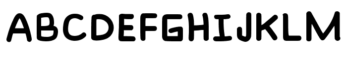 Gonzo Regular Font UPPERCASE