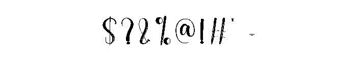 Good Brother Font OTHER CHARS