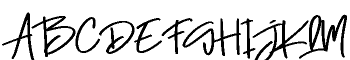 Good Day1 Font UPPERCASE