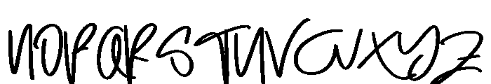 Good Day1 Font UPPERCASE
