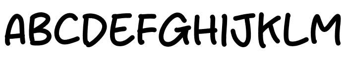 Good Days Font UPPERCASE