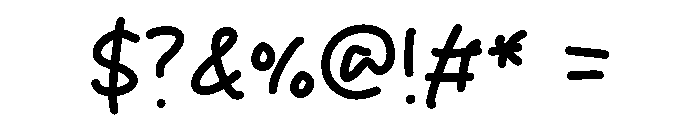Good Harvest Font OTHER CHARS