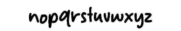 Good Harvest Font LOWERCASE