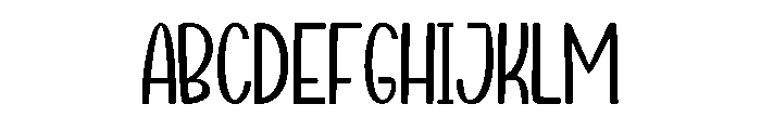 Good Love Font UPPERCASE