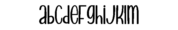 Good Love Font LOWERCASE